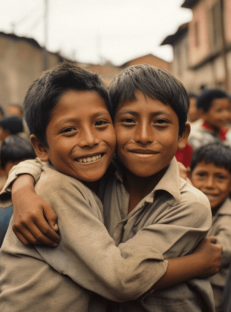 portrait male friends sharing affectionate moment friendship min 1